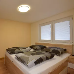 Schlafzimmer 2 im Ferienhaus in Thüringen am Rennsteig
